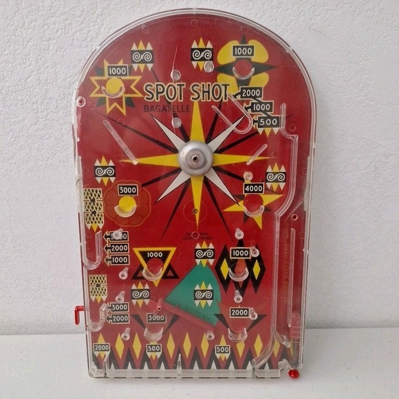 Marx Other - vintage MARX  BAGATELLE tabletop marble pinball game